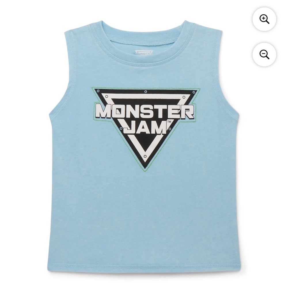 NWT toddler monster jam tank size 12 months